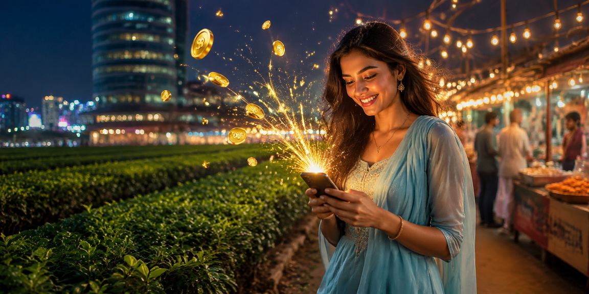 ঢাকায় মোবাইল ক্যাসিনো ও চা বাগানের দৃশ্যে বেটিং উপভোগ