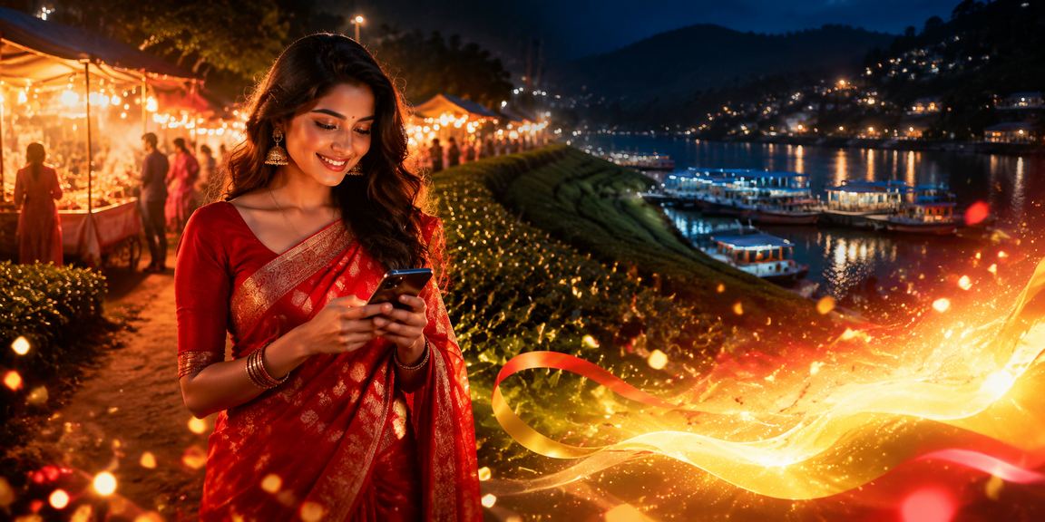 রাঙামাটিতে শাড়ি পরিহিত নারী ভিআইপি বোনাস পুরস্কার উপভোগ করছেন