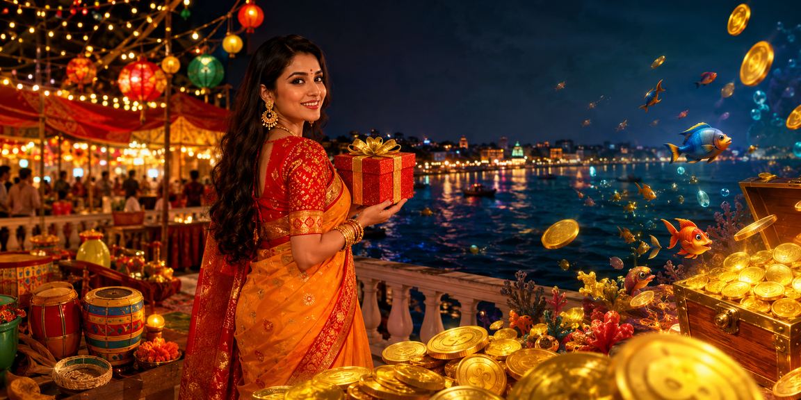 রংপুরে পহেলা বৈশাখে ফিশিং গেম উপভোগ করছেন খেলোয়াড়রা