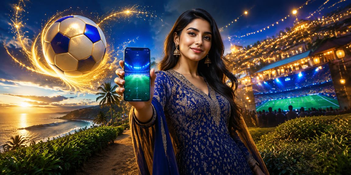 রংপুরের চা বাগানে ফুটবল বেটিং প্রোমোশন উপভোগ করছেন একজন ব্যবহারকারী